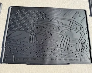 Ford Bronco 3Wliners floor mats, seat back liner, cargo area liner and pet seat cover review IMG_8718