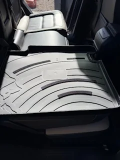Ford Bronco 3Wliners floor mats, seat back liner, cargo area liner and pet seat cover review IMG_8728