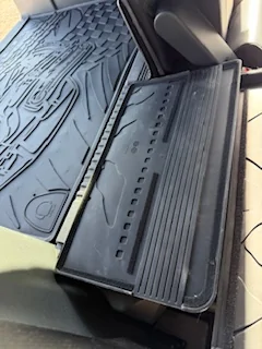 Ford Bronco 3Wliners floor mats, seat back liner, cargo area liner and pet seat cover review IMG_8729