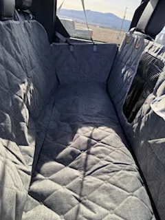Ford Bronco 3Wliners floor mats, seat back liner, cargo area liner and pet seat cover review IMG_8742