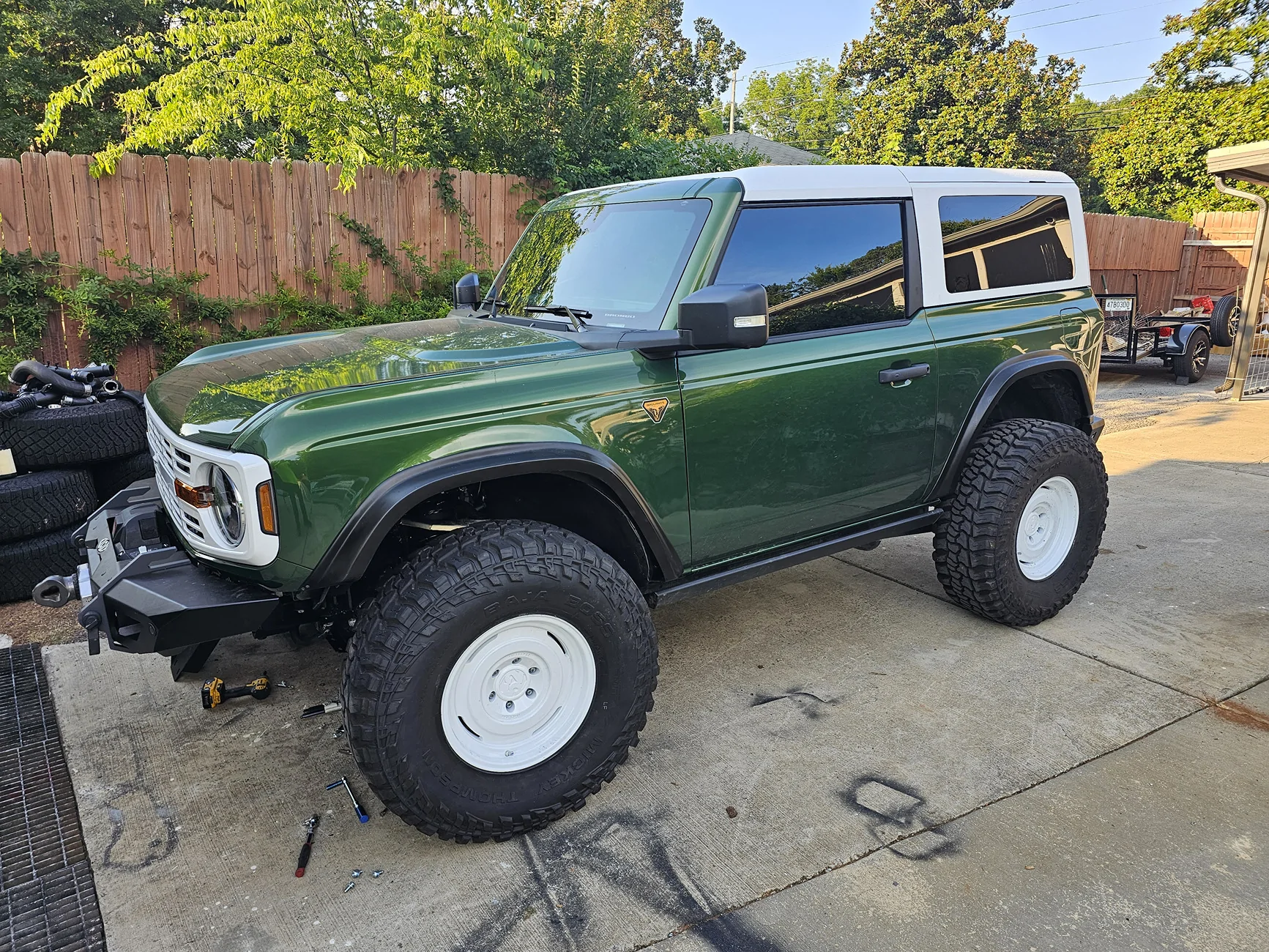 Ford Bronco Lets SEE them 2 Door ERUPTION GREEN bronco's and BUILDS!!!!   NEED IDEA'S!!!! 20240615_184240