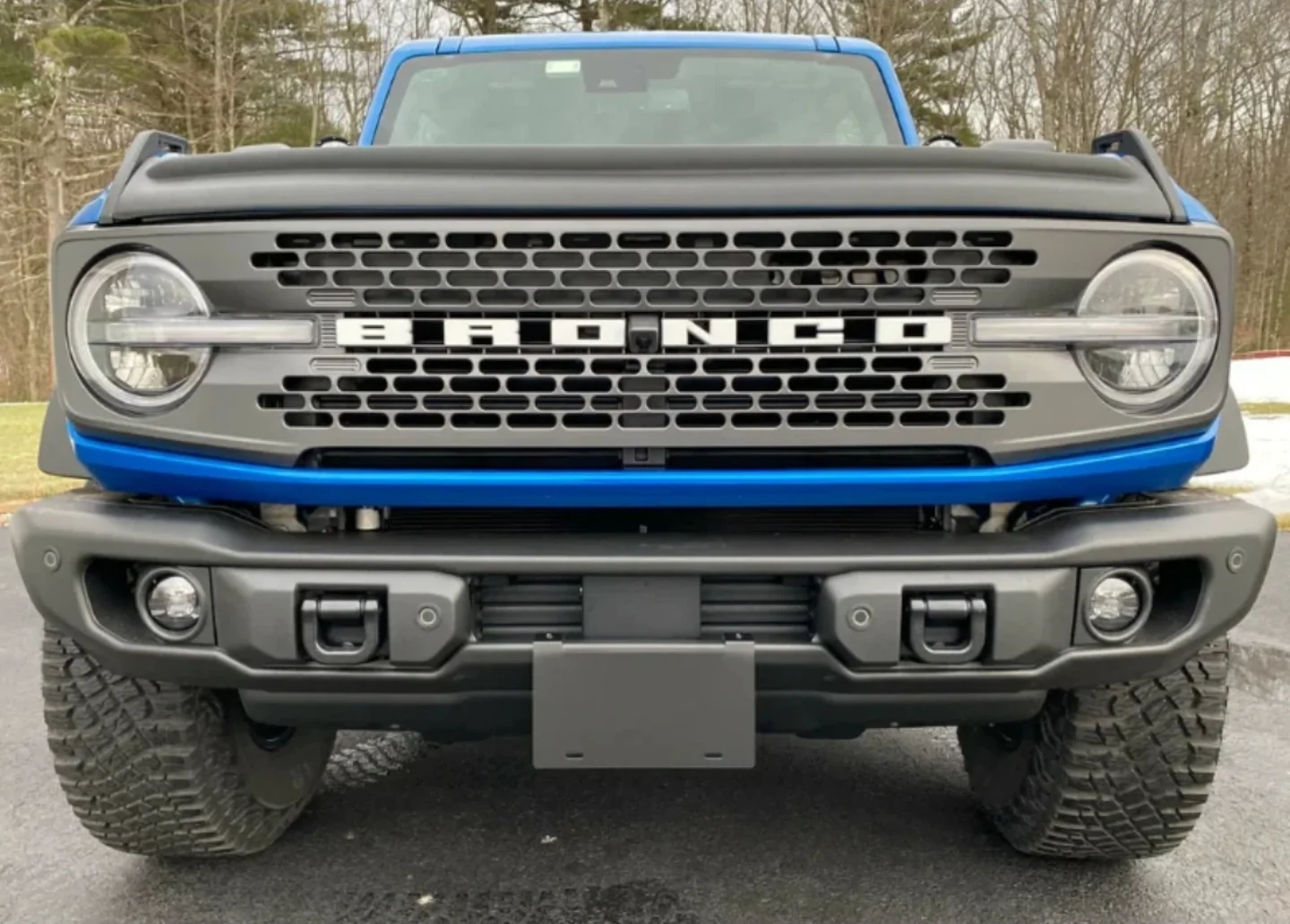 Ford Bronco capable bumper front liscense plate mount - $20 Screenshot_20260101_190921_eBay