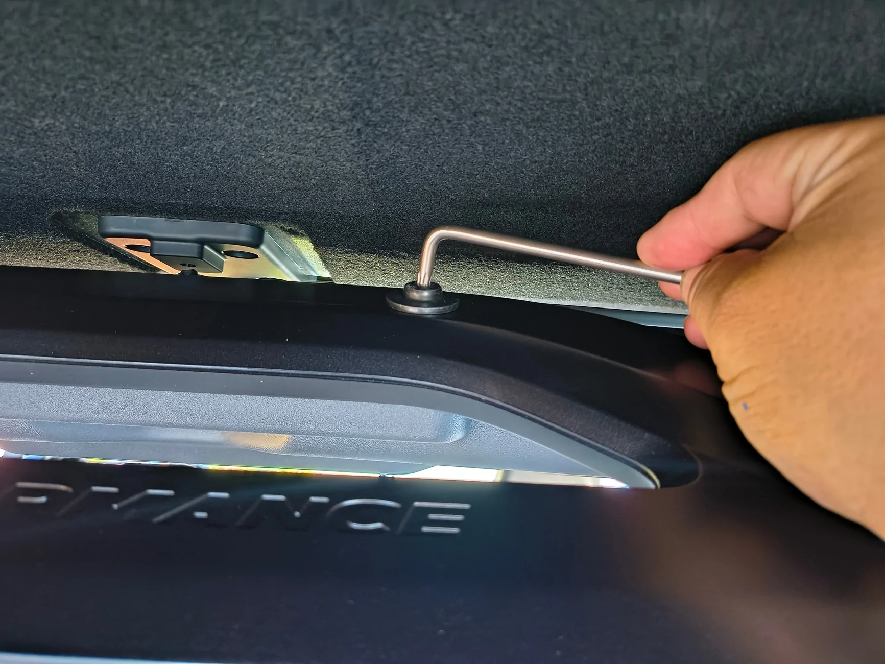 Ford Bronco Ford Performance C-Brace install  with hardtop IMG_20260101_152905655_HDR