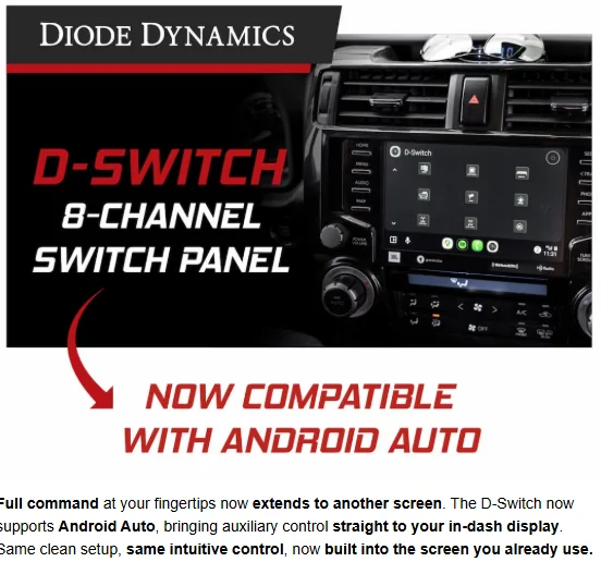 Ford Bronco Meet the D-Switch 8-Channel Switch Panel—Full Command at Your Fingertips | Diode Dynamics Screenshot 2026-01-02 103926