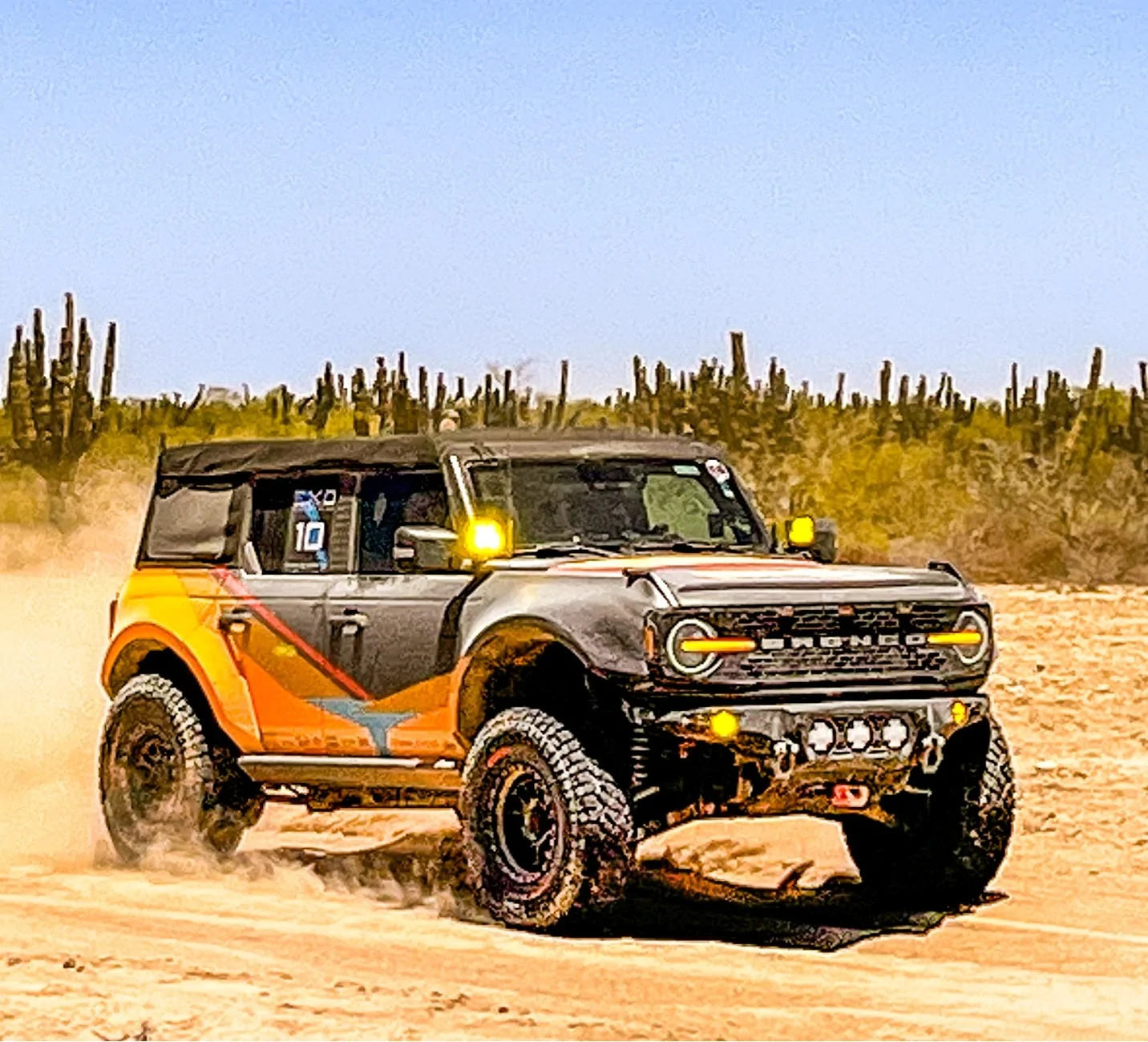Ford Bronco Has anyone used KC Gravity Titans for ditch lights? Baja-25-closeu
