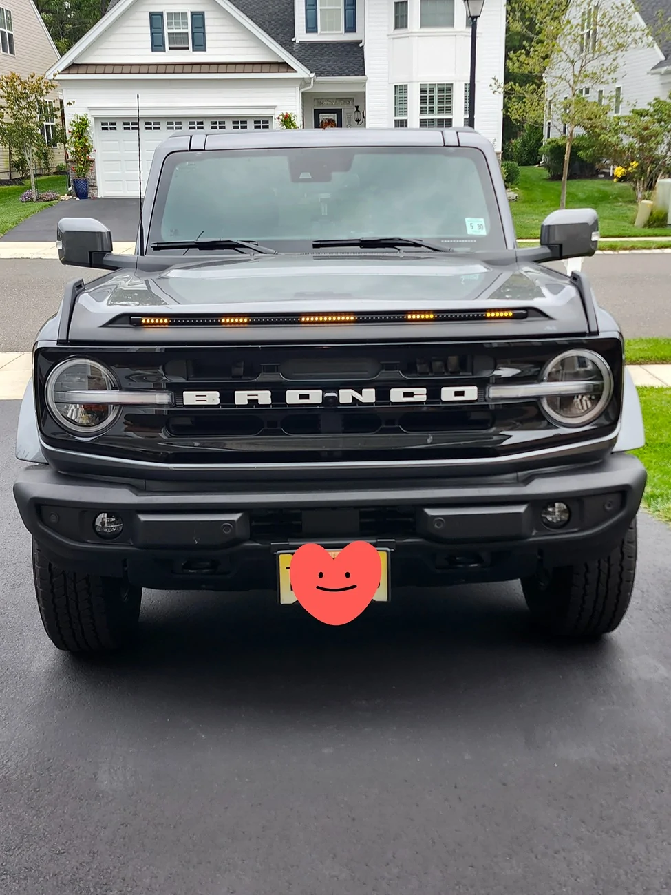 Ford Bronco How tough is the paint on the hood?  Bug deflector needed? 20250924_160940