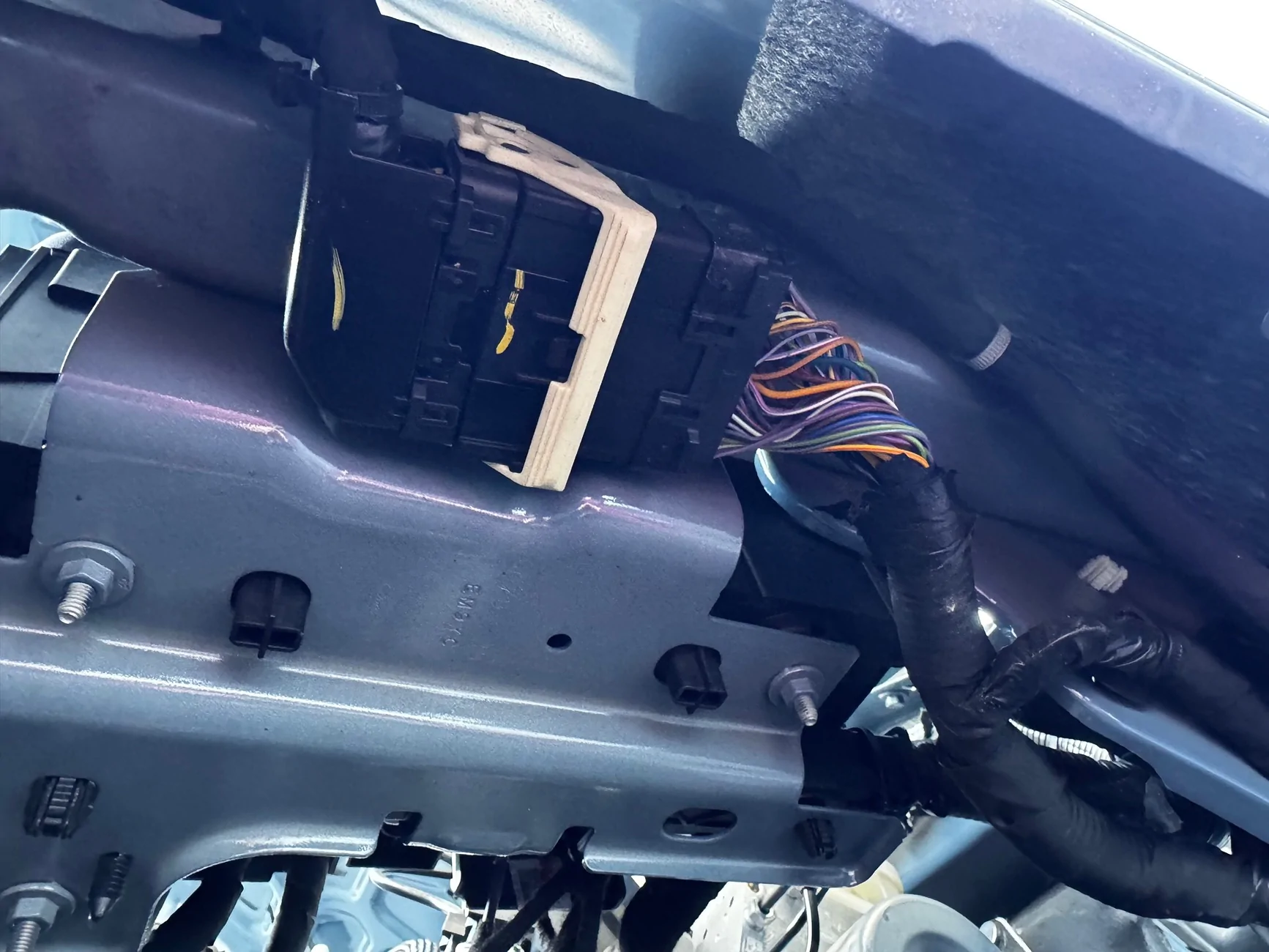 Ford Bronco DIY: Wiring factory fog lights in 2025 Big Bend (how-to w/ photos) IMG_4626