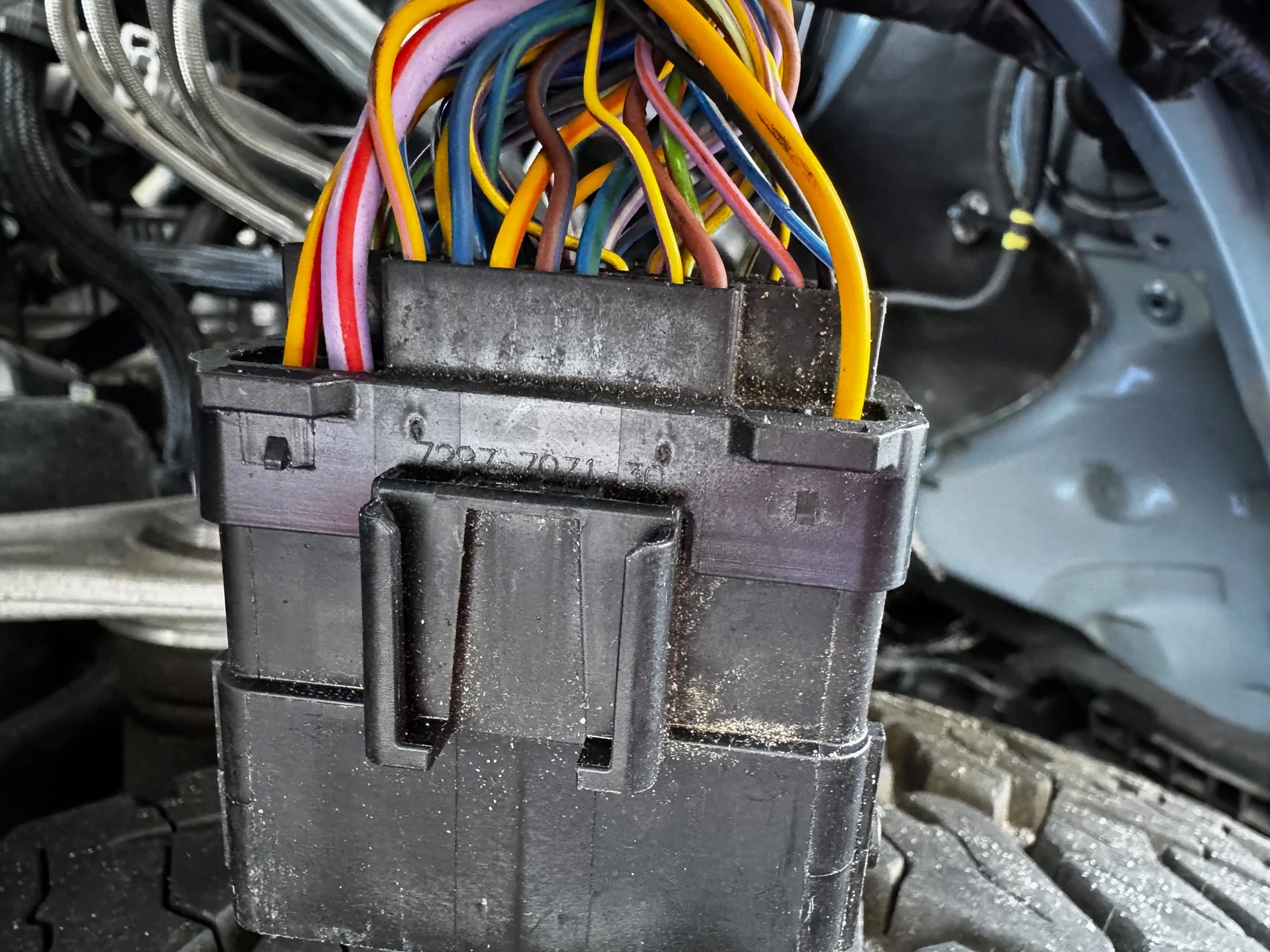 Ford Bronco DIY: Wiring factory fog lights in 2025 Big Bend (how-to w/ photos) IMG_4634