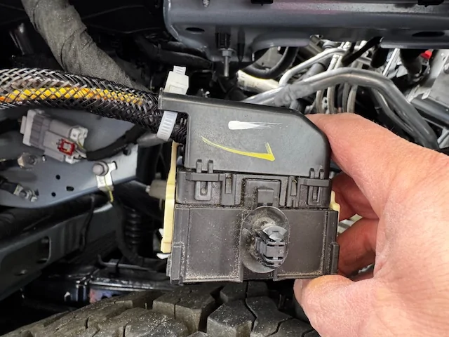 Ford Bronco DIY: Wiring factory fog lights in 2025 Big Bend (how-to w/ photos) IMG_4643