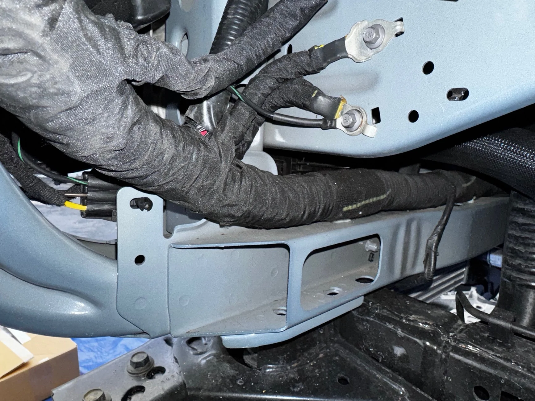 Ford Bronco DIY: Wiring factory fog lights in 2025 Big Bend (how-to w/ photos) IMG_4724