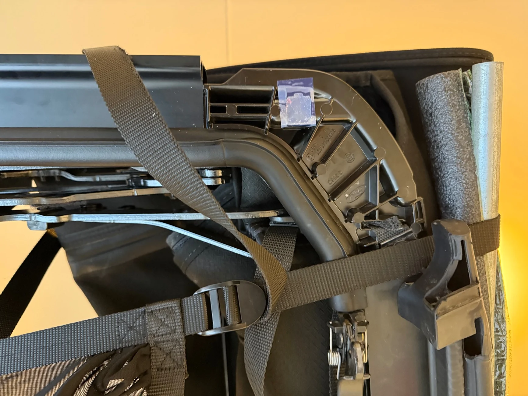 Ford Bronco Using SmarterHome Hard Top Lifter for Soft Top IMG_5735