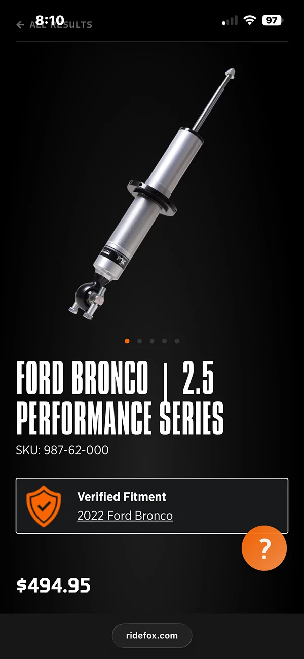 Ford Bronco Spacer question IMG_7964