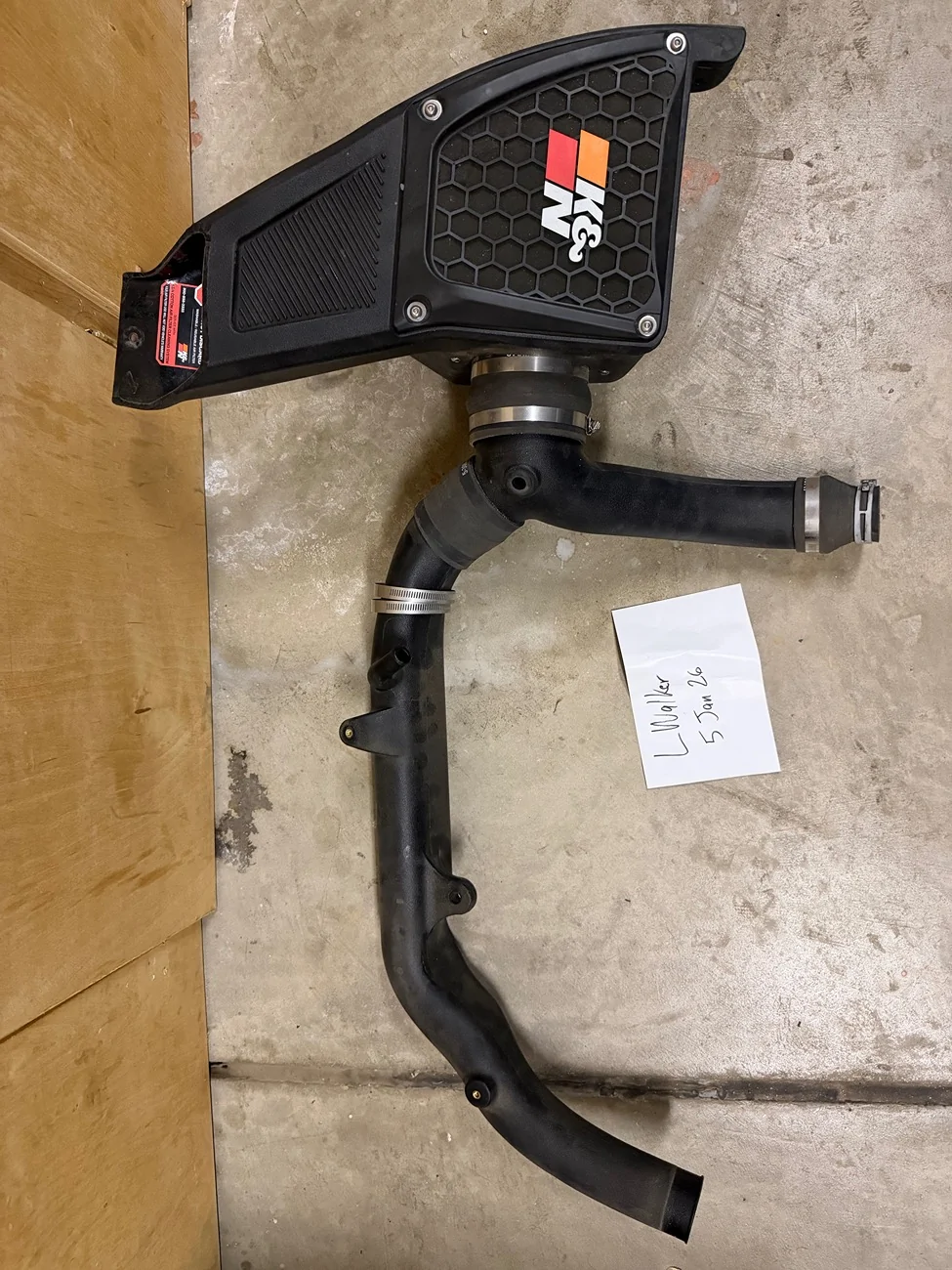 Ford Bronco K&N CAI for 2.7L IMG_0565