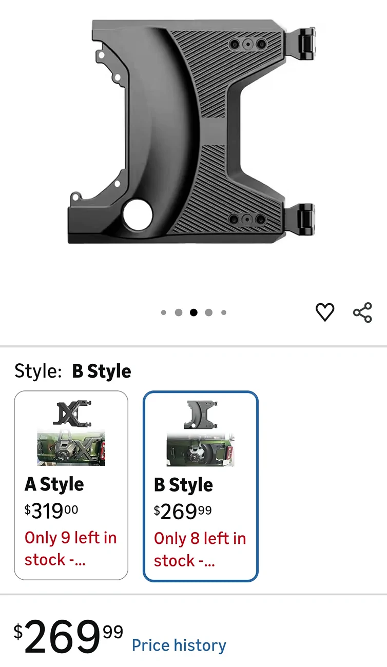 Ford Bronco Tailgate Reinforcement Install Screenshot_20260105-114204.Amazon Shopping (1)