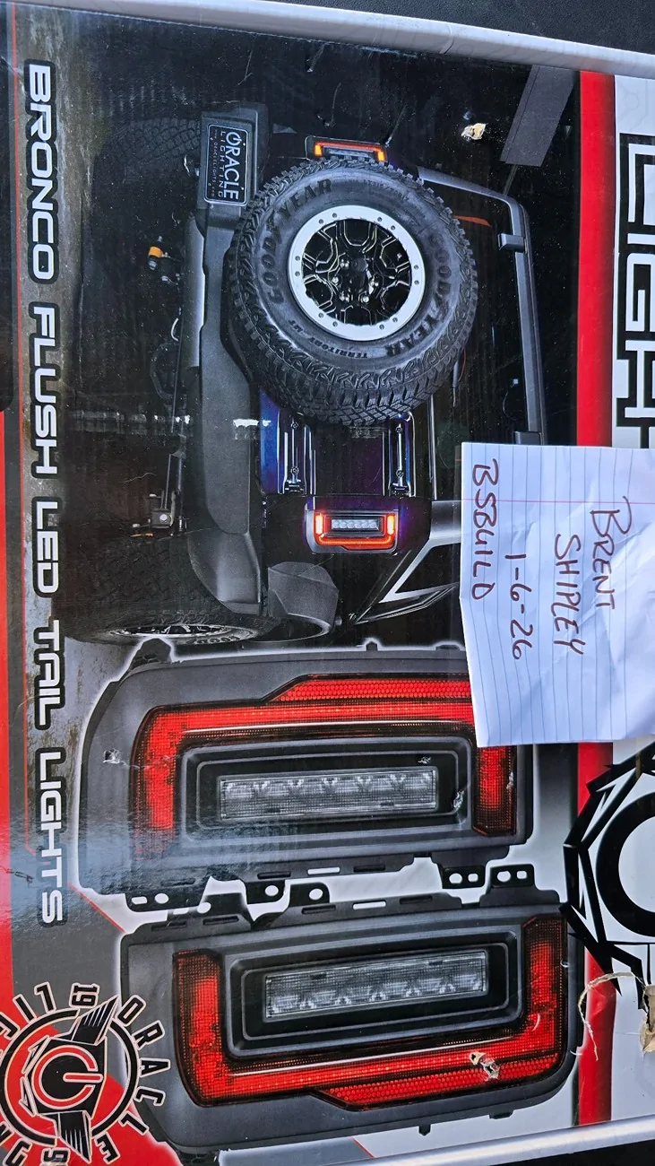 Ford Bronco Oracle Flush Mount Taillights b3327489-d55d-40fe-ad17-a31c0b874cf4