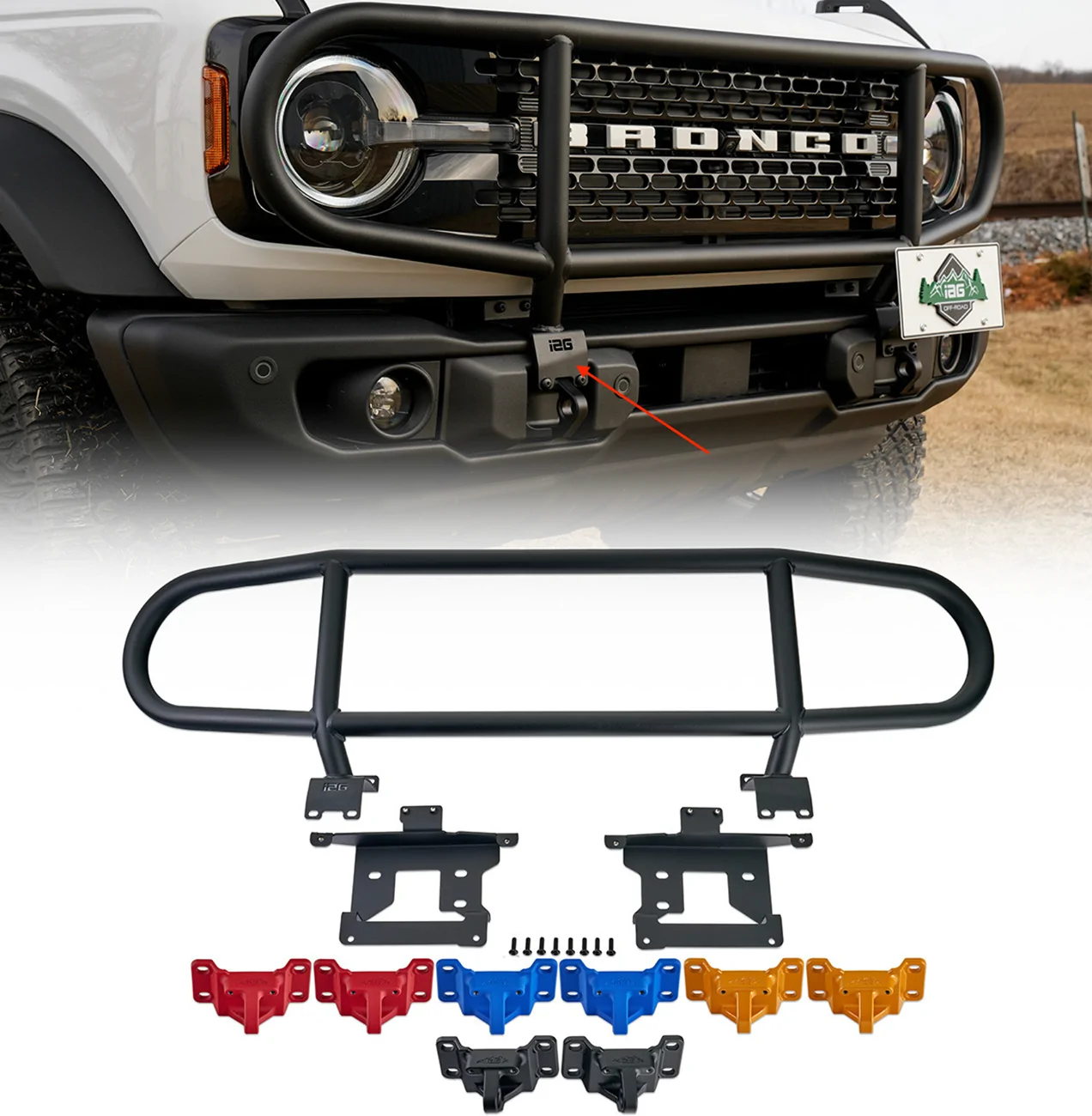 Ford Bronco New IAG FMS Pod Light Mounts for the Capable Bumper Screenshot 2026-01-06 at 3.25.18 PM