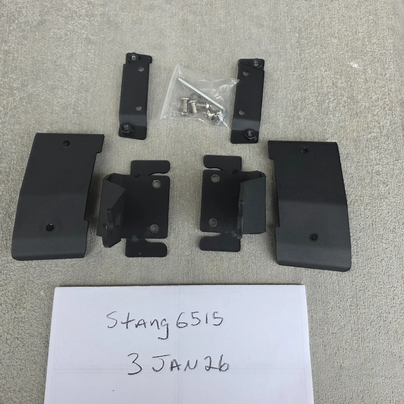 Ford Bronco 42" light bar mounts for above windshield 20260103_142518_resized