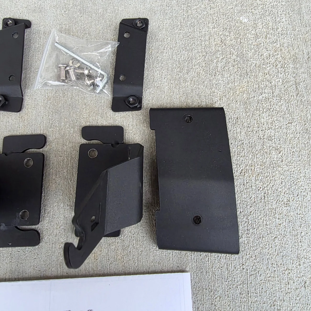 Ford Bronco 42" light bar mounts for above windshield 20260103_142523_resized