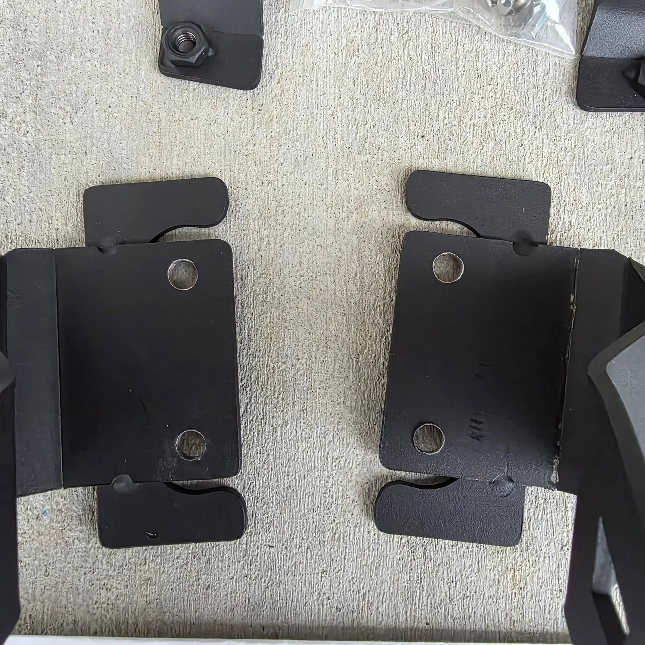 Ford Bronco 42" light bar mounts for above windshield 20260103_142549_resized
