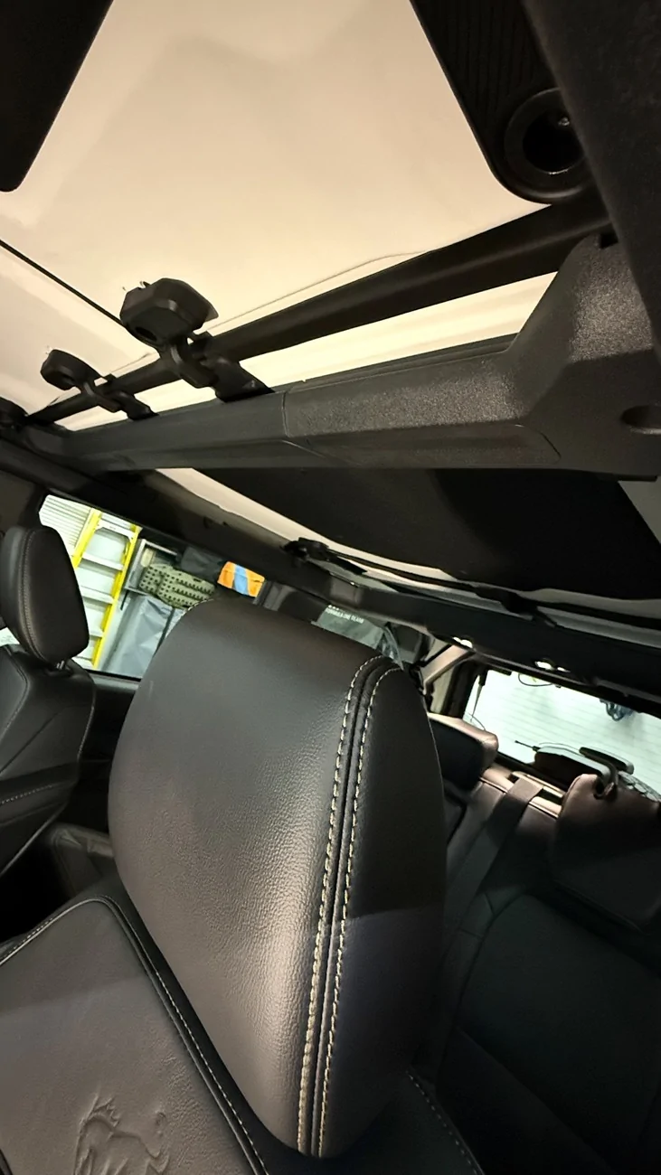 Ford Bronco Ford Performance C-Brace install  with hardtop IMG_0976