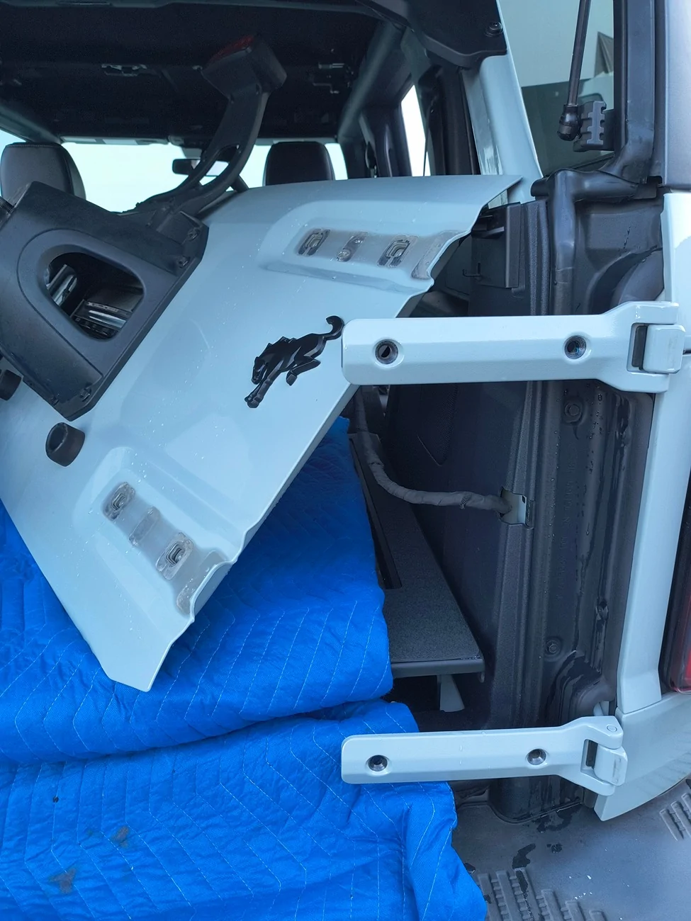 Ford Bronco Tailgate Reinforcement Install IMG_20260107_074119968