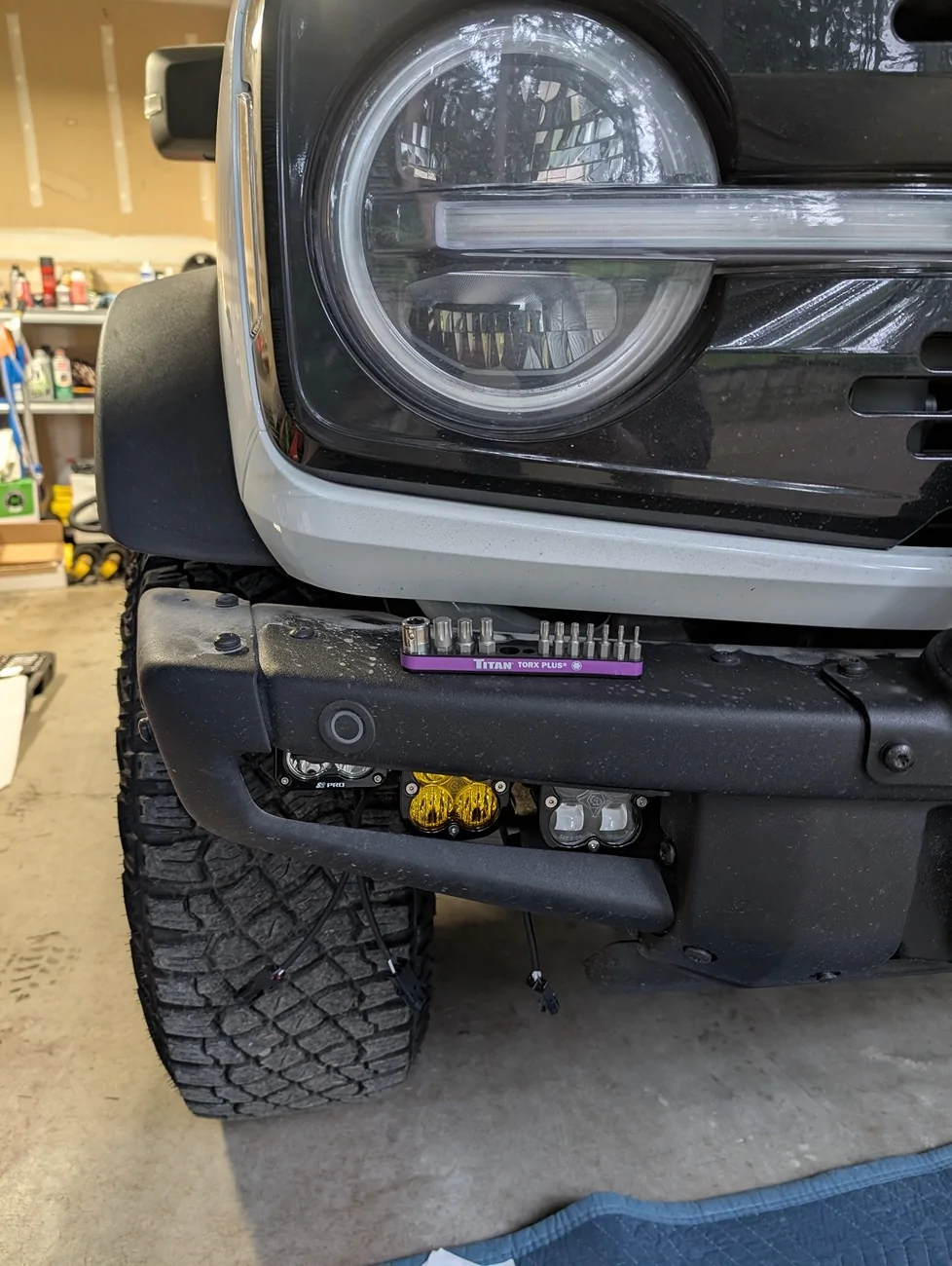Ford Bronco What did you do TO / WITH your Bronco today? 👨🏻‍🔧🧰🚿🛠 PXL_20260111_224703344