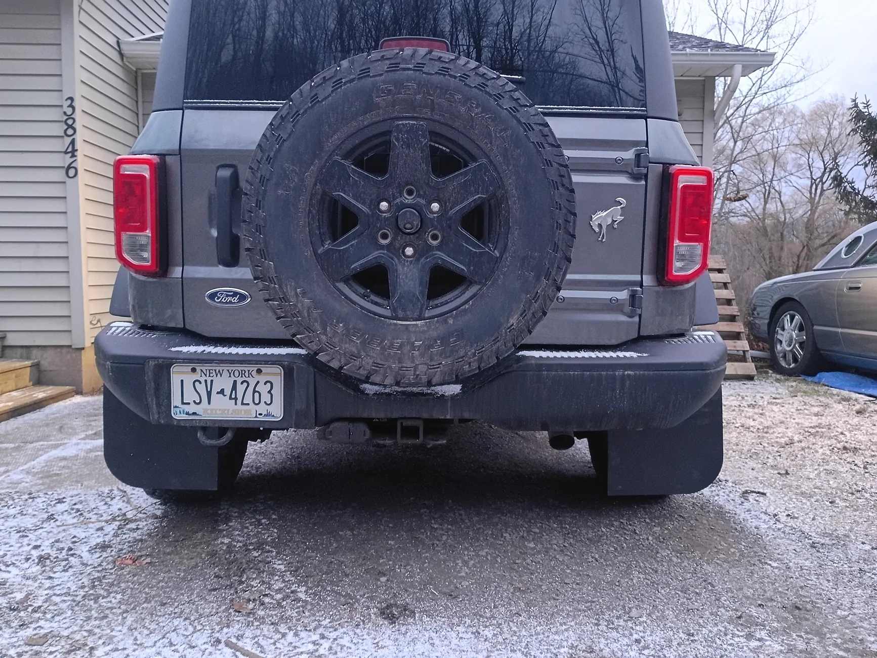 Ford Bronco Homemade custom mudflaps DIY IMG_20260111_164610415_HDR
