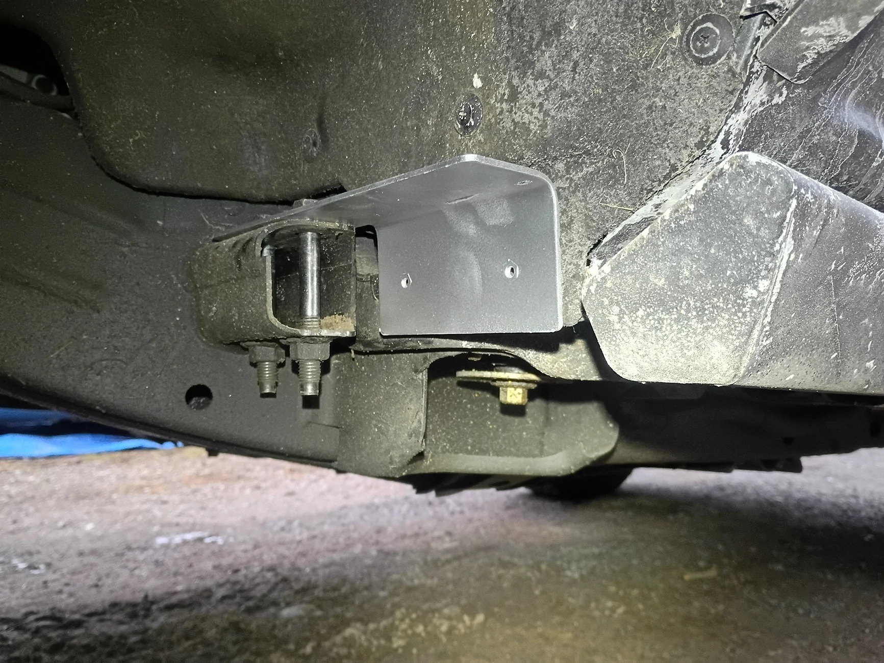 Ford Bronco Homemade custom mudflaps DIY IMG_20260112_161707594_HDR