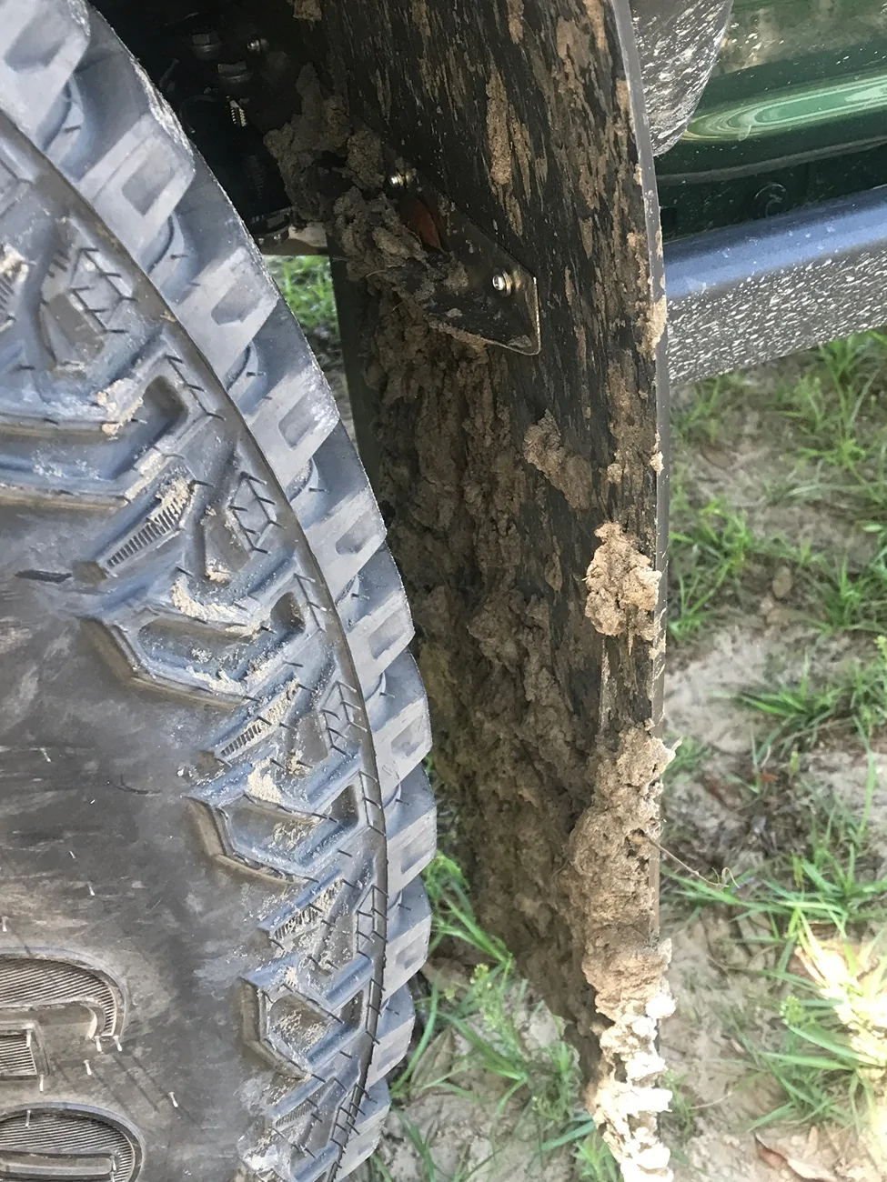 Ford Bronco Homemade custom mudflaps DIY IMG_6063