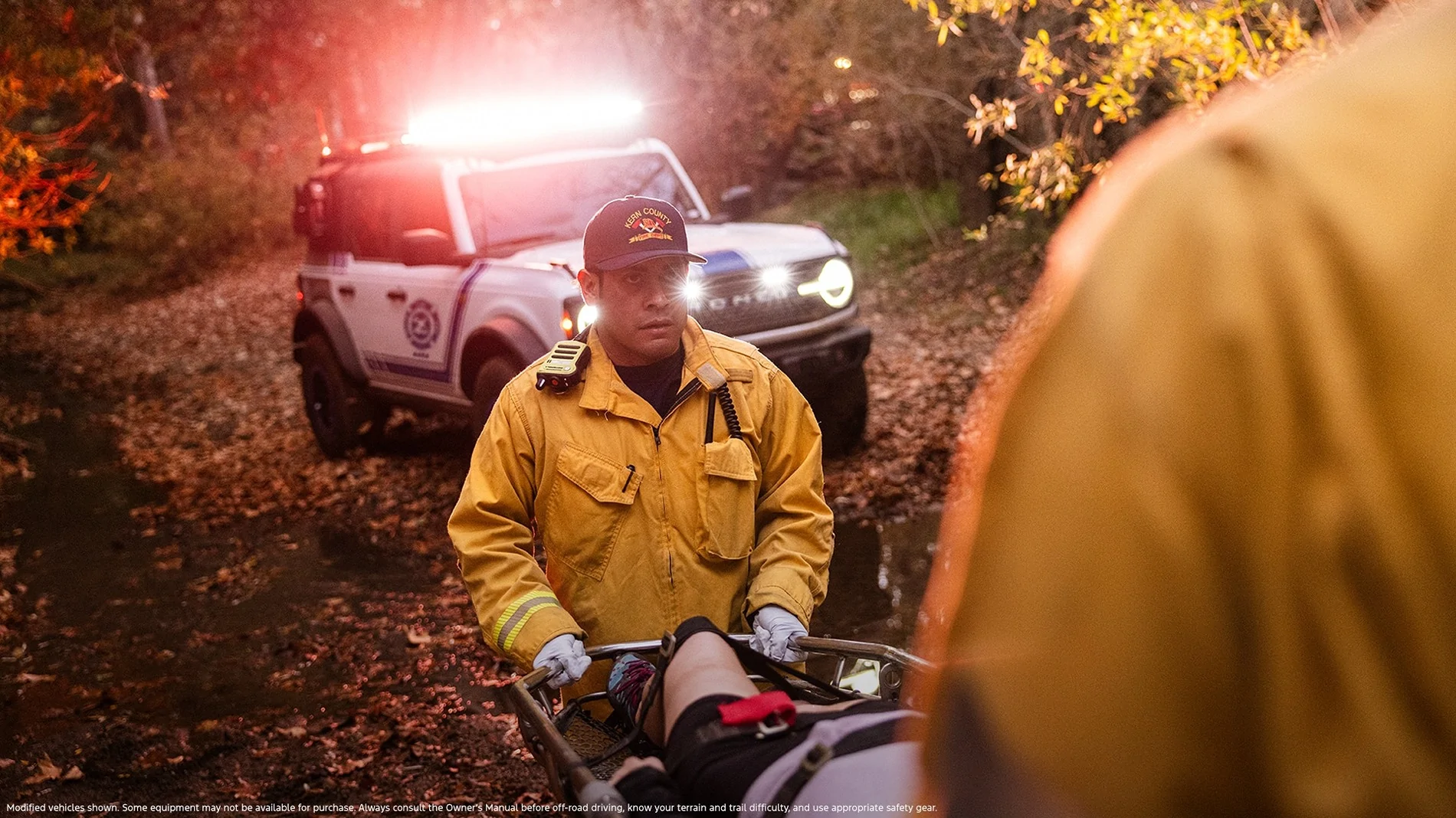 Ford Bronco Ford "Answer the Call" Program donating fully upfitted Broncos to search-and-rescue organizations Ford_Bronco_Search_Rescue_Still_203_1920x1080