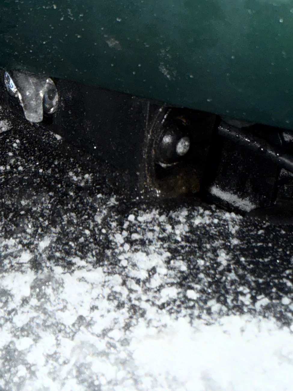 Ford Bronco M&R light bar brackets rusting after less than a year. IMG_7363