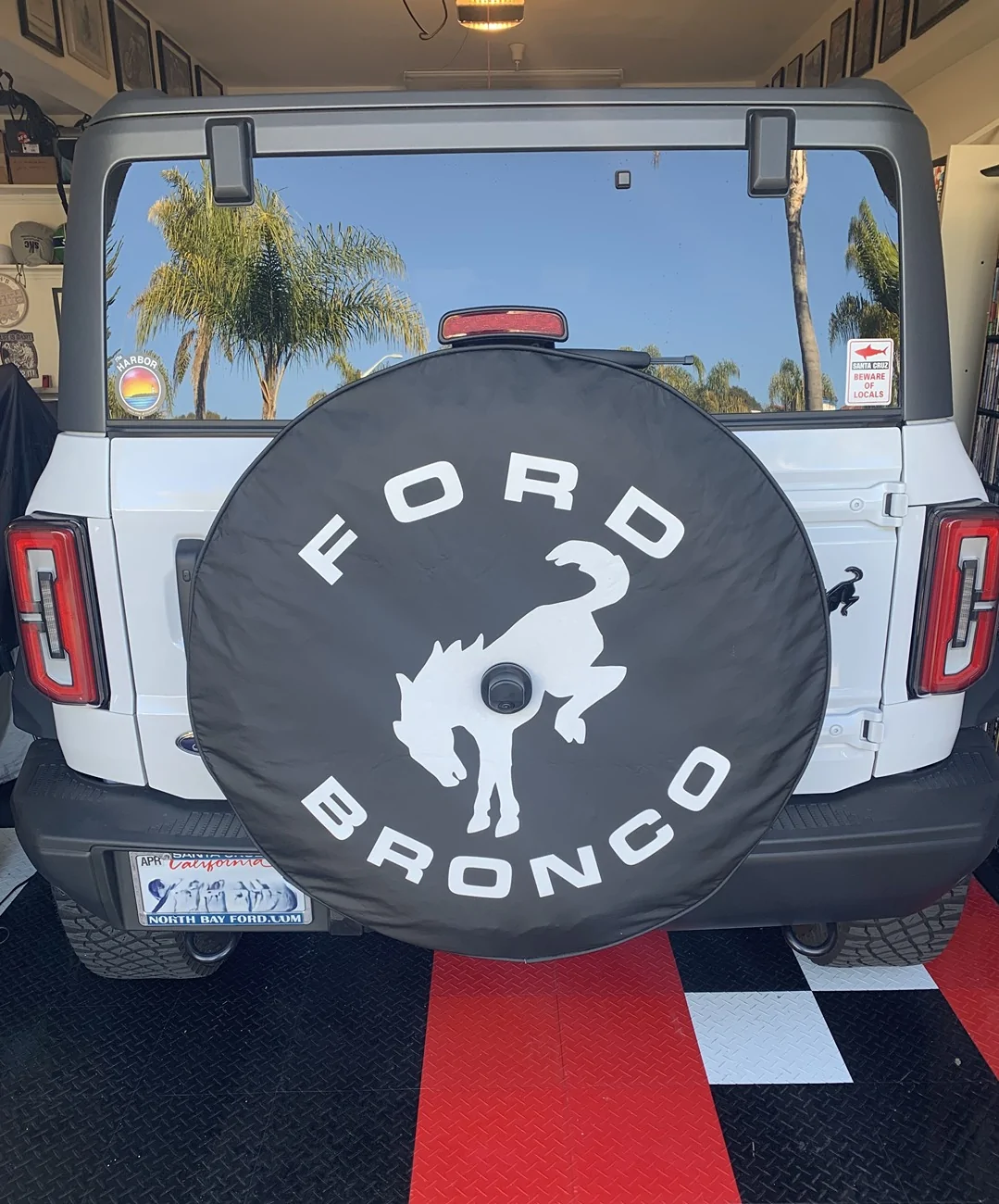 Ford Bronco Vintage spare cover for 6 generation Broncos SpareCVR2