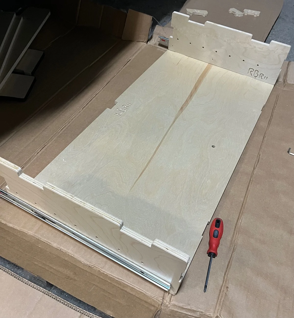 Ford Bronco Wheels & Feels drawer storage system install on a 2024 2 Door IMG_4291