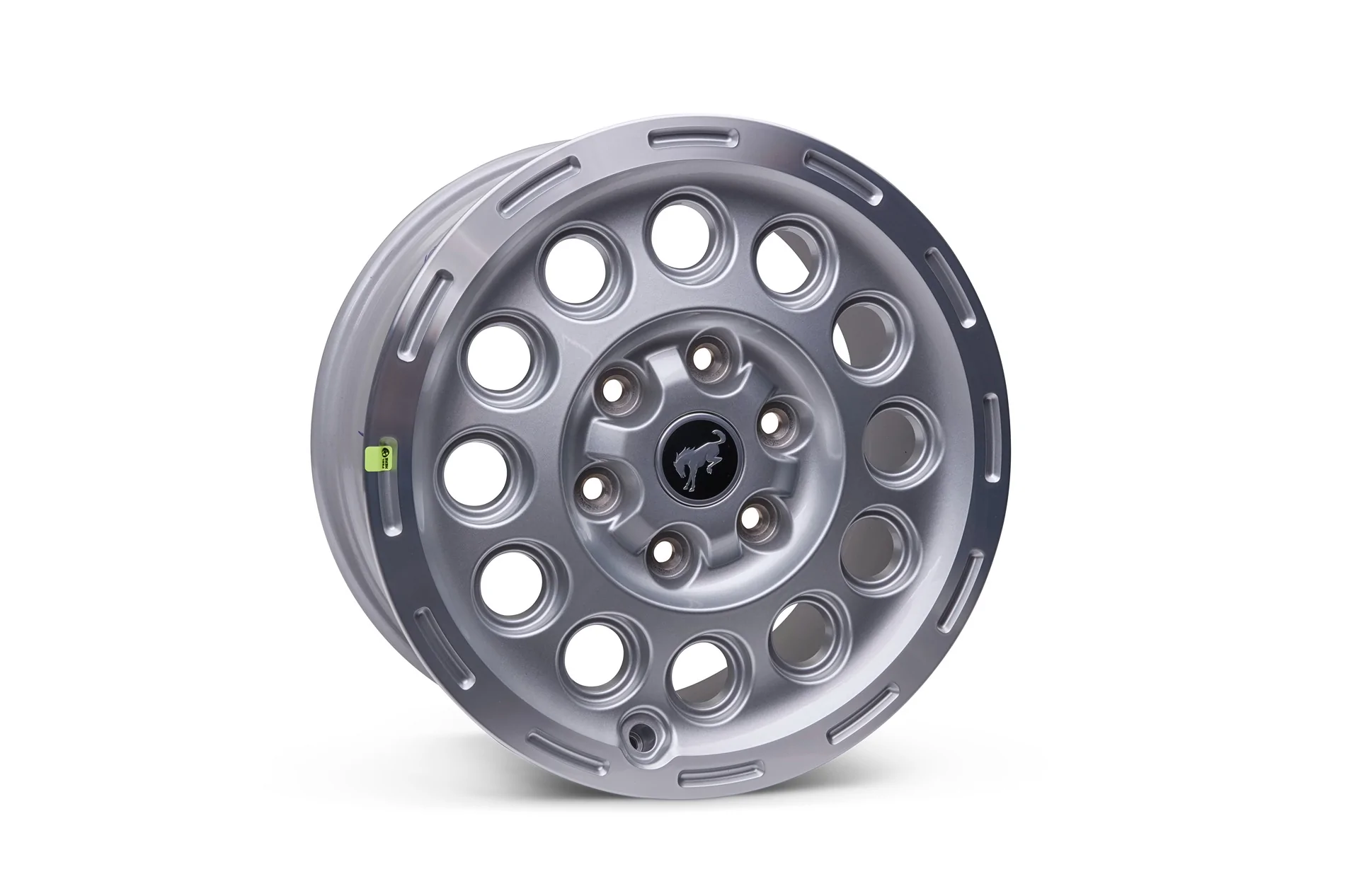 Ford Bronco Ford Performance Parts Bronco Silver Wheel Kit 17"x8" (M-1007-P178S) M-1007K-P178S_V2
