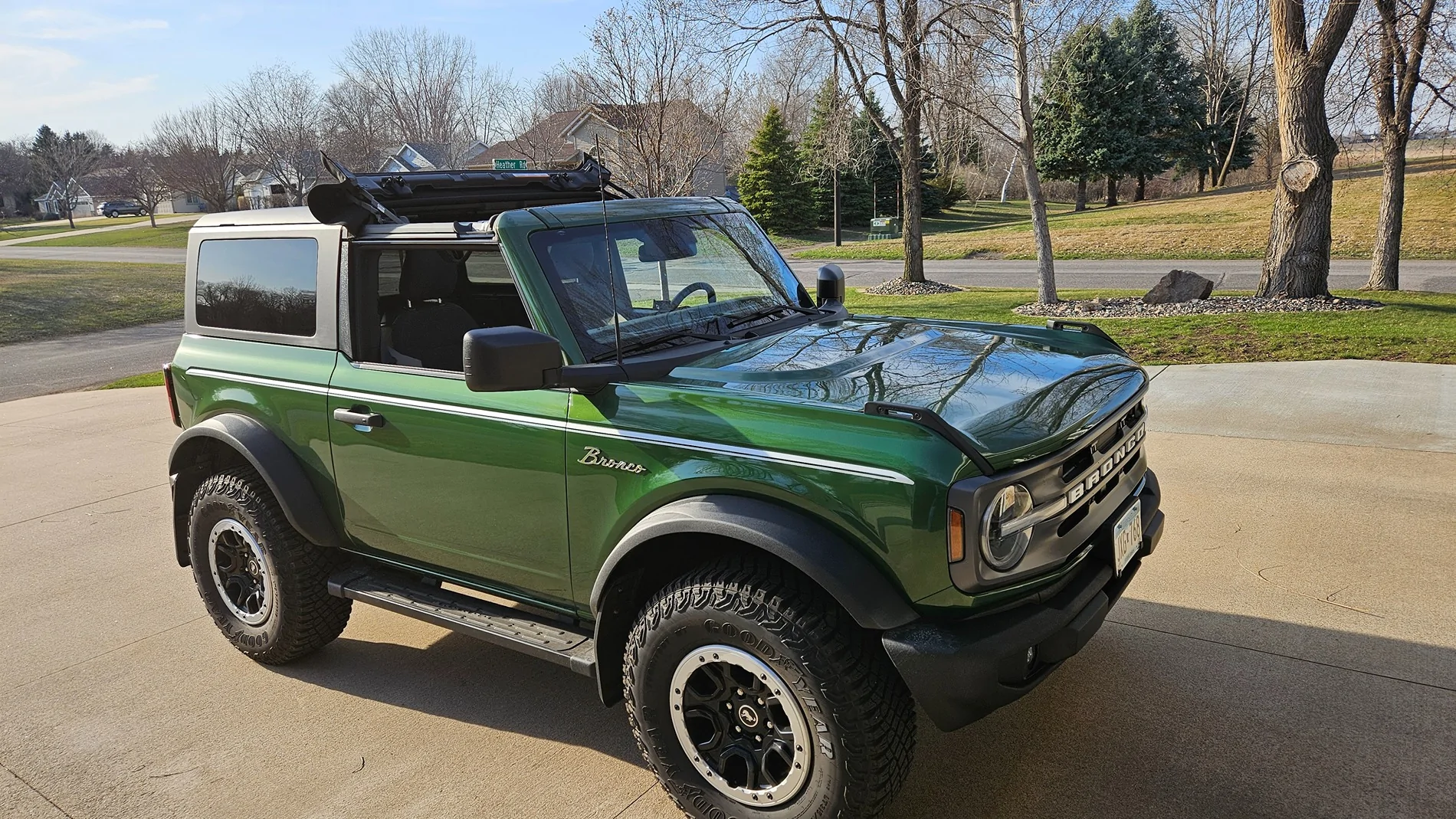 Ford Bronco Convertible experience with a Bronco 20240413_175645