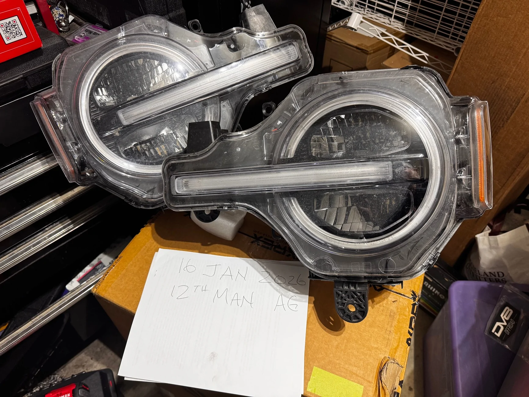 Ford Bronco OEM Lux Package LED Headlights IMG_1027