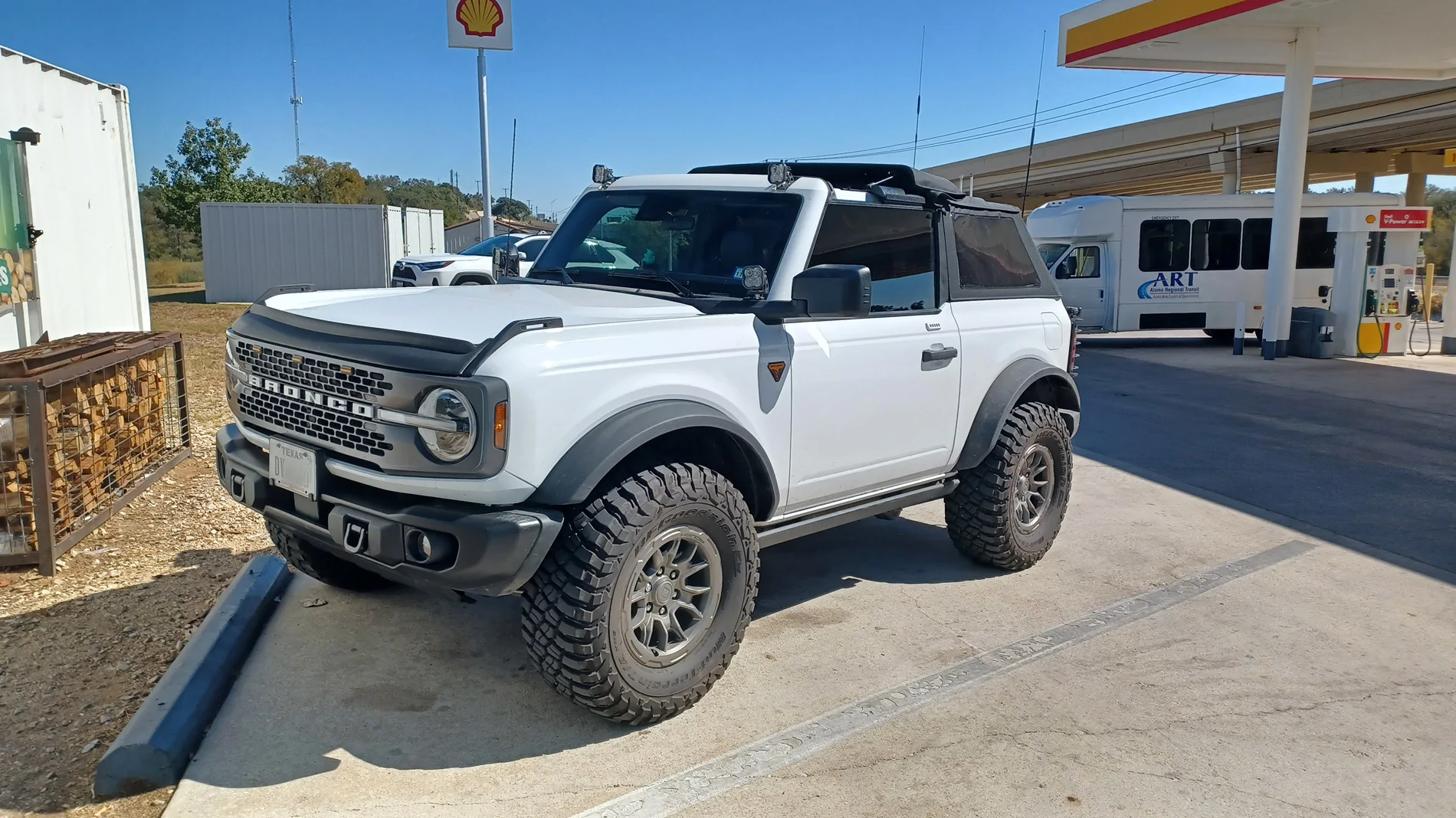 Ford Bronco Convertible experience with a Bronco rampage_top_fold_back