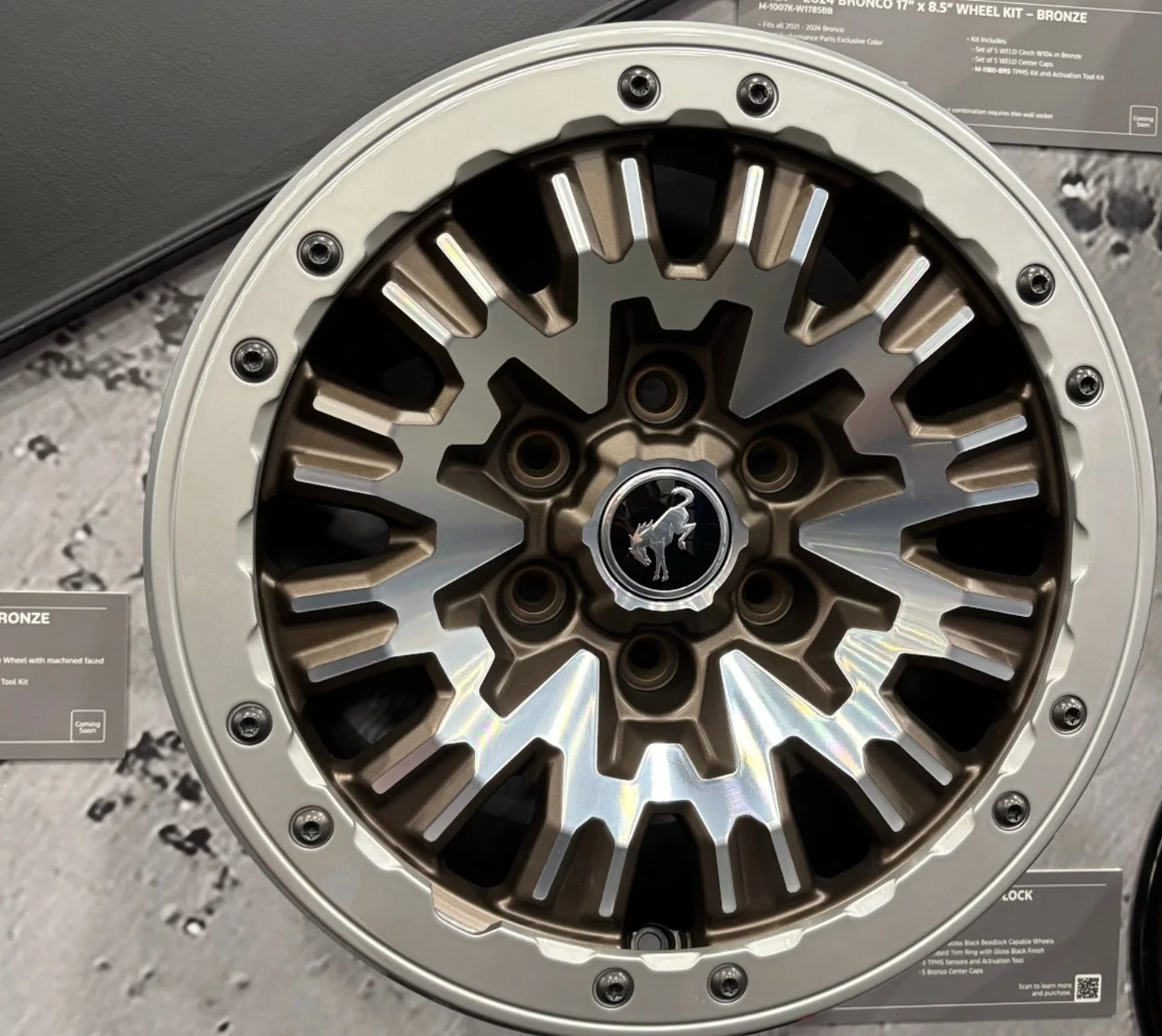 Ford Bronco Can't wait for the 60th Anniversary Bronze Wheels 60th anniversary bronze wheels 2