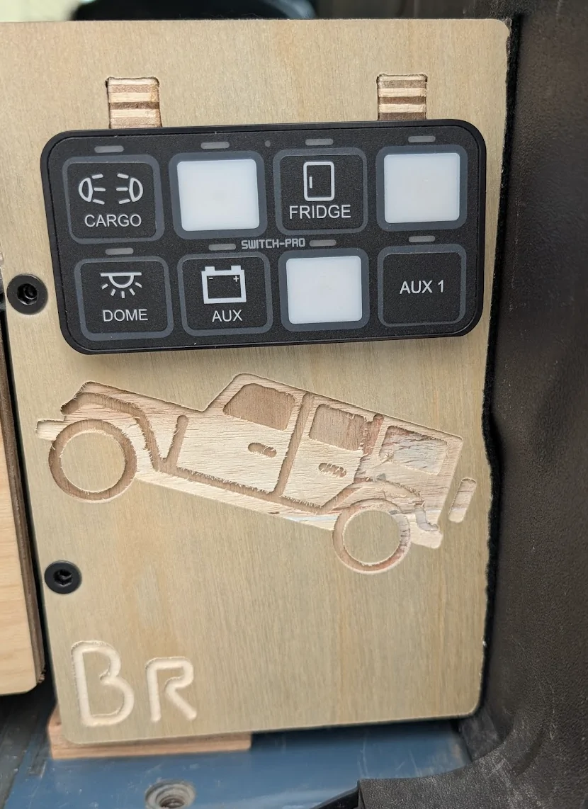 Ford Bronco Wheels & Feels drawer storage system install on a 2024 2 Door 1768790140362-pz