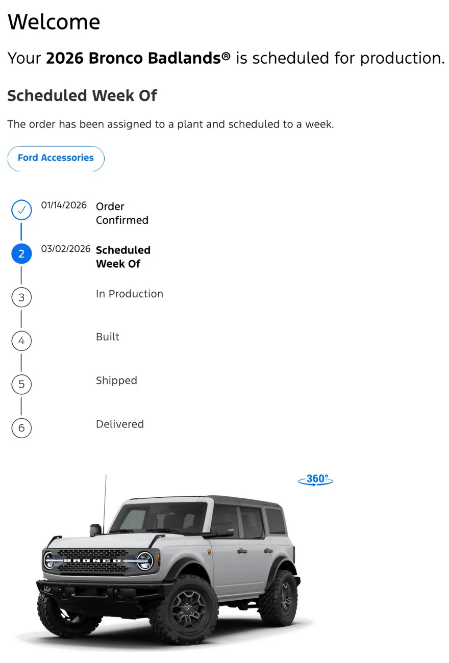 Ford Bronco 2026 on Order, what can I expect? Screenshot_20260119_072549_Firefox