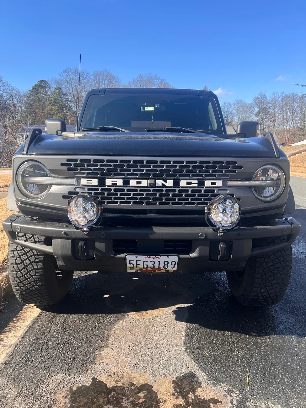 Ford Bronco Suparee Helm 7 inch Led pod lights Review IMG_9865
