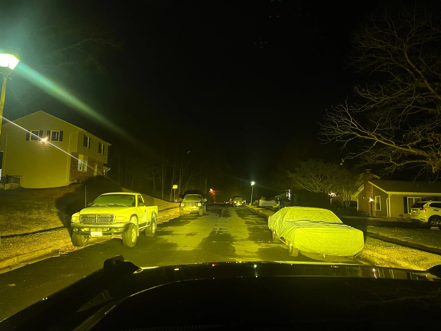 Ford Bronco Suparee Helm 7 inch Led pod lights Review IMG_9844