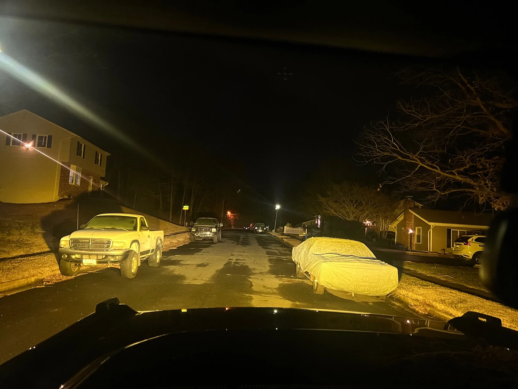 Ford Bronco Suparee Helm 7 inch Led pod lights Review IMG_9843
