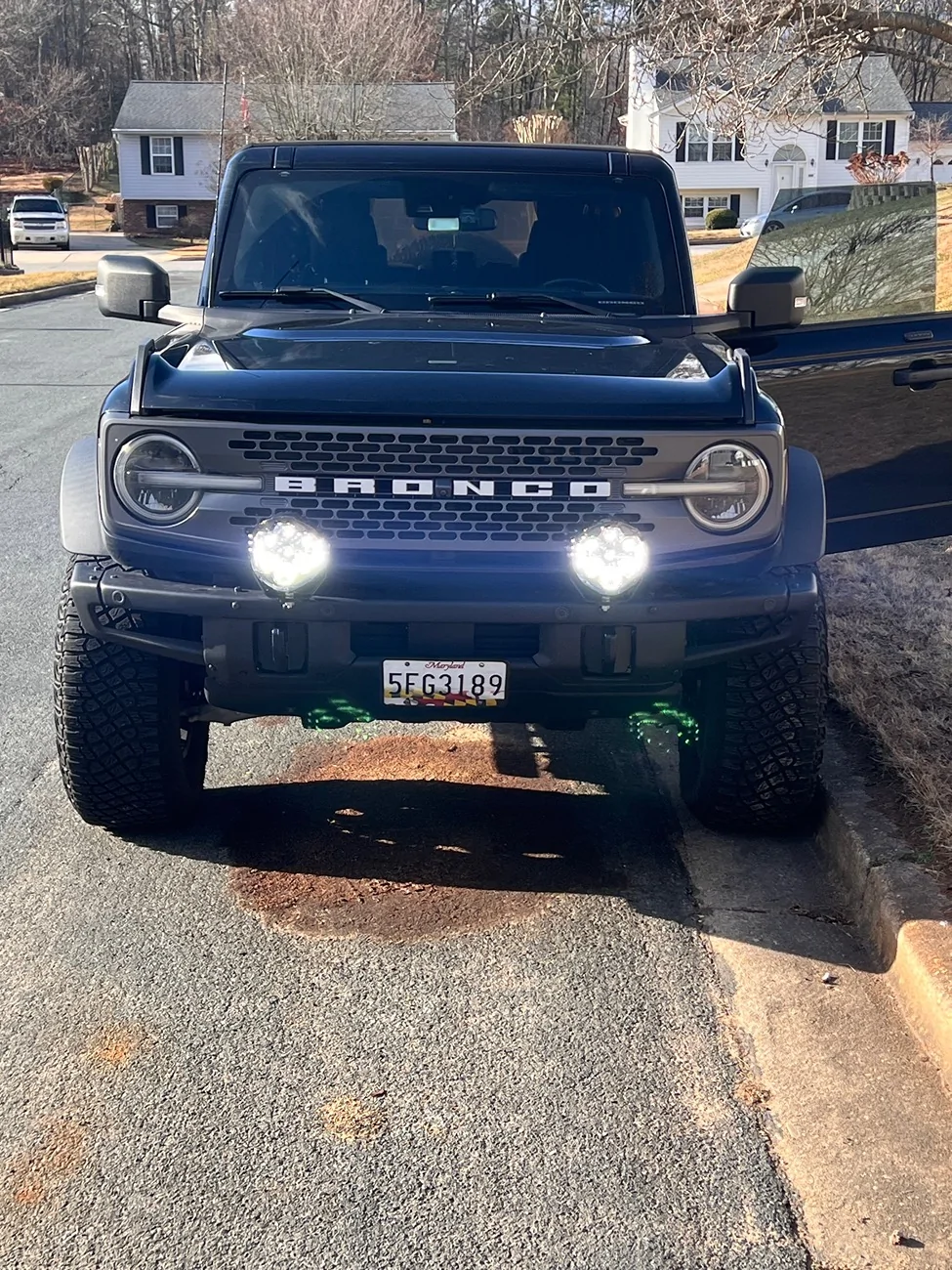 Ford Bronco Suparee Helm 7 inch Led pod lights Review IMG_9826