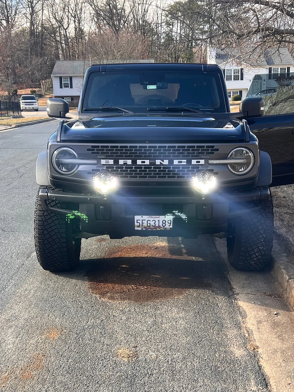 Ford Bronco Suparee Helm 7 inch Led pod lights Review IMG_9825