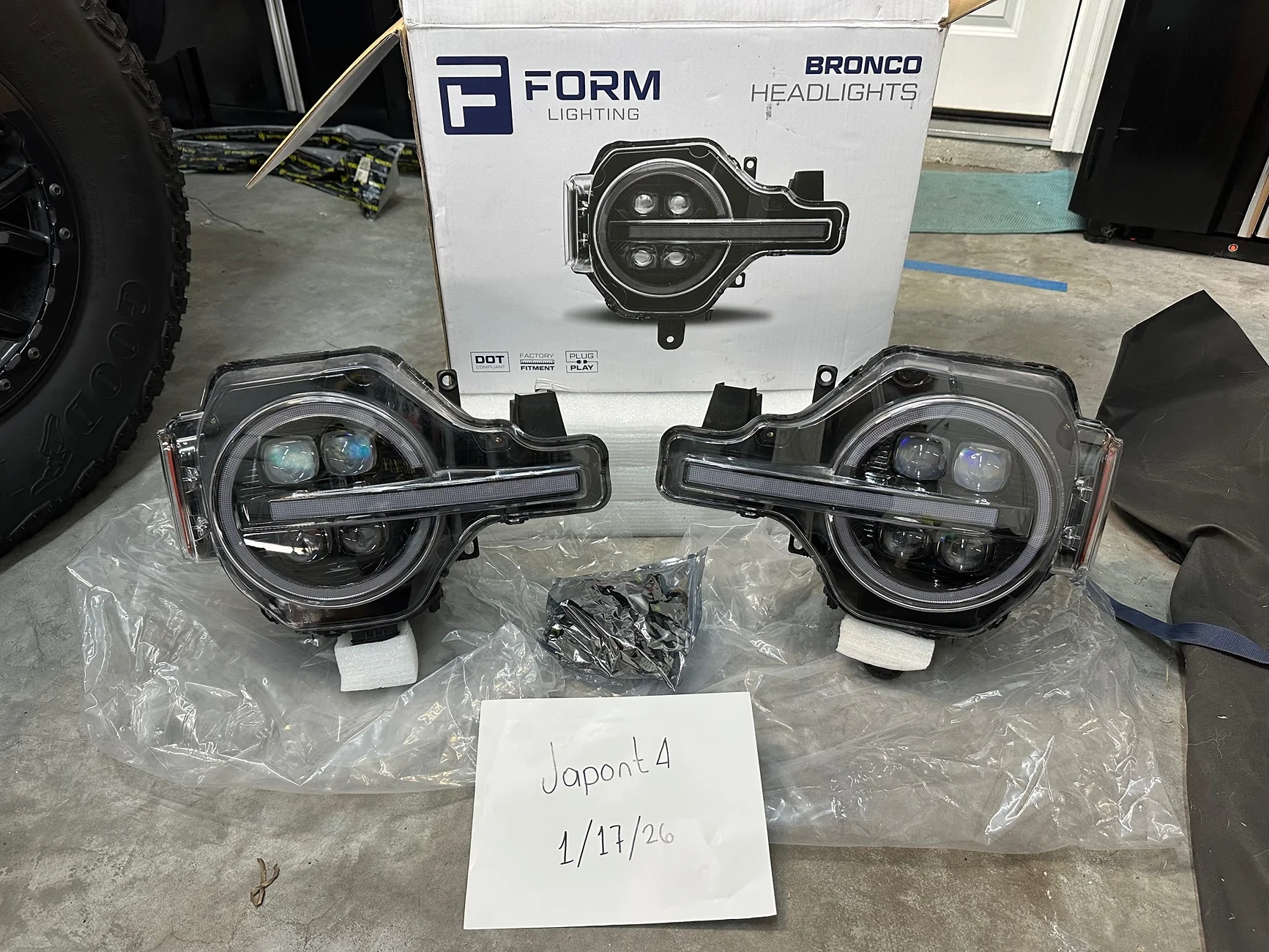Ford Bronco Form Headlights IMG_4252