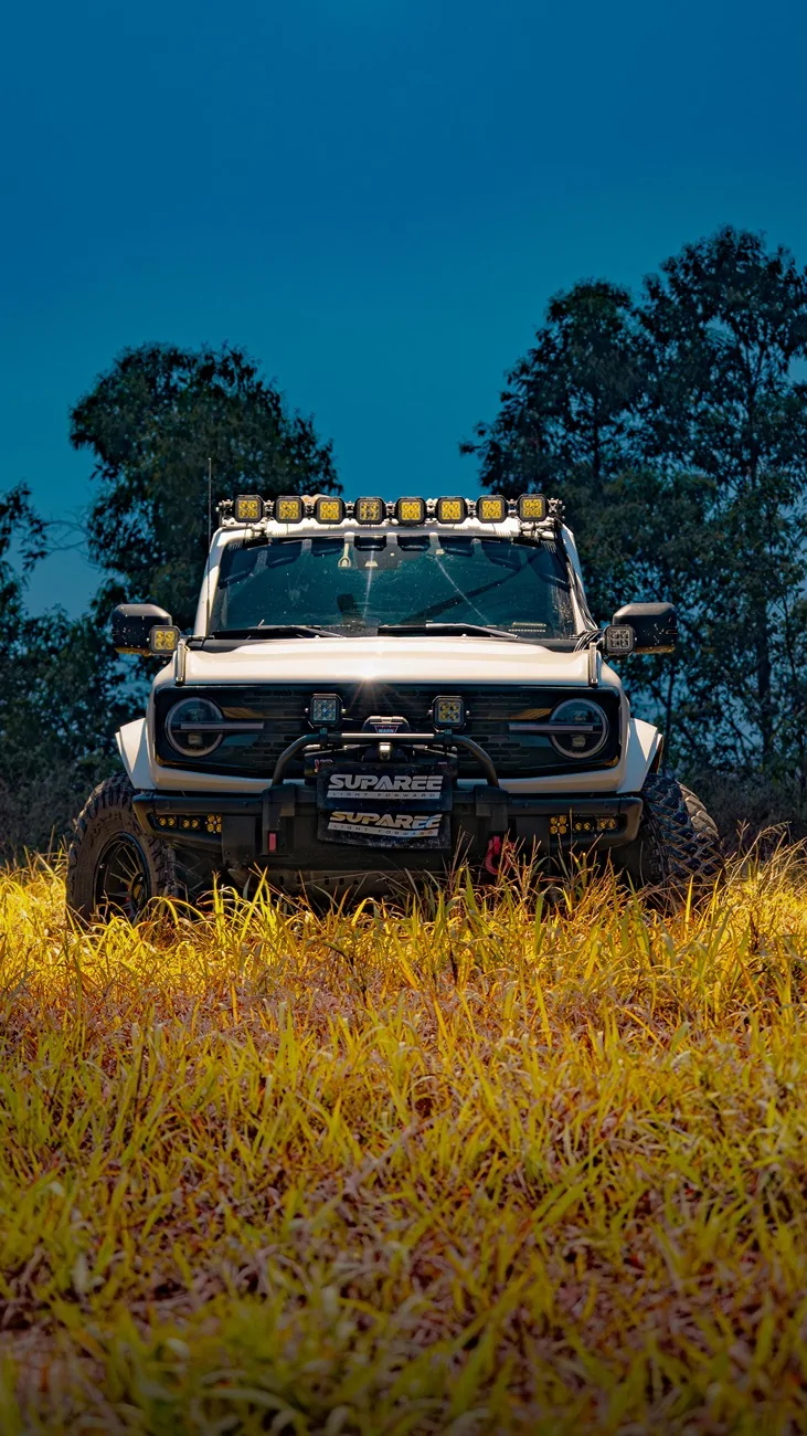 Ford Bronco Guess What Happens When SUPAREE Hyper 5 Lights x12 Mount on the Bronco? DSC07159-已增强-降噪