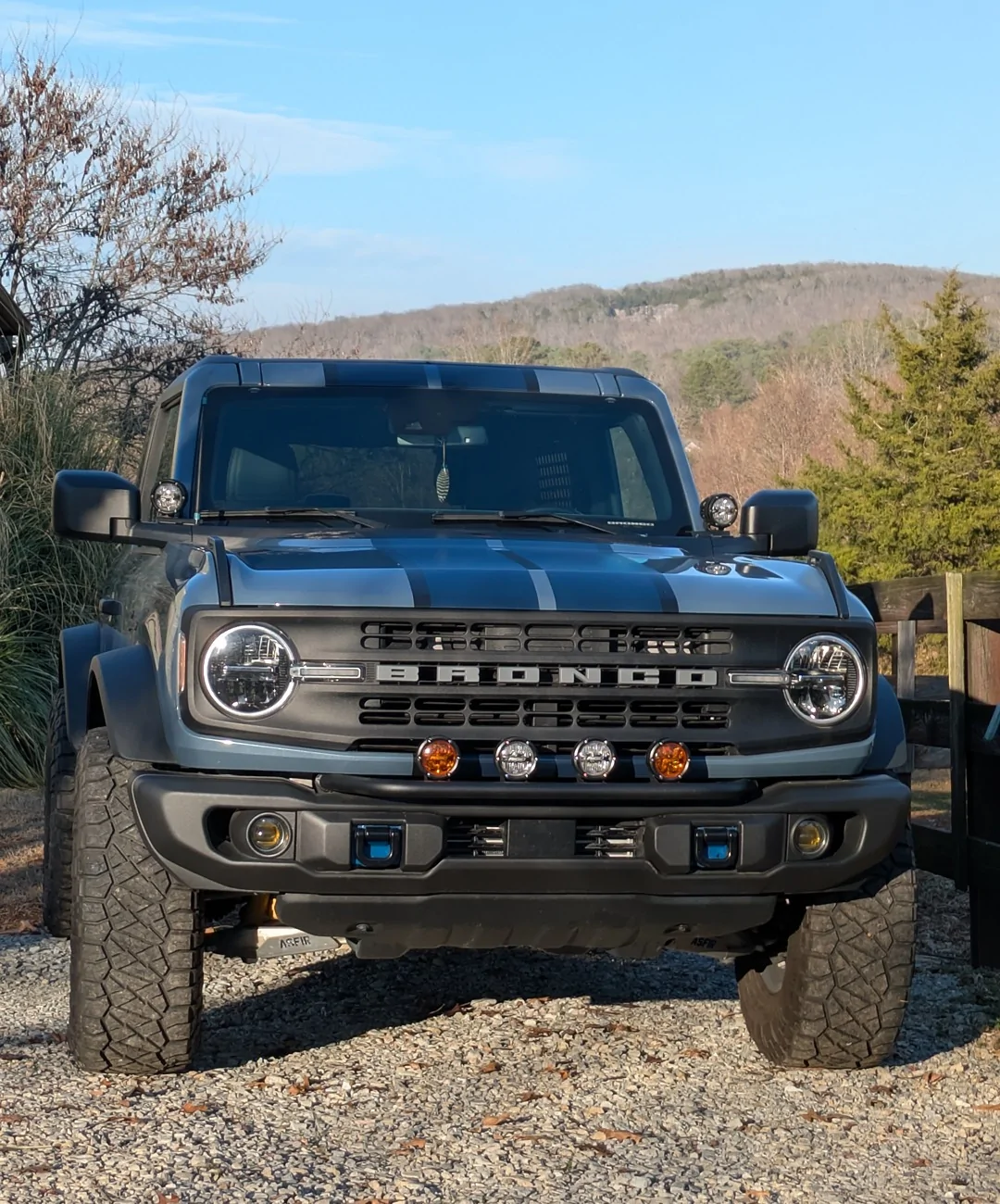 Ford Bronco Round Ditch Lights 1000000822