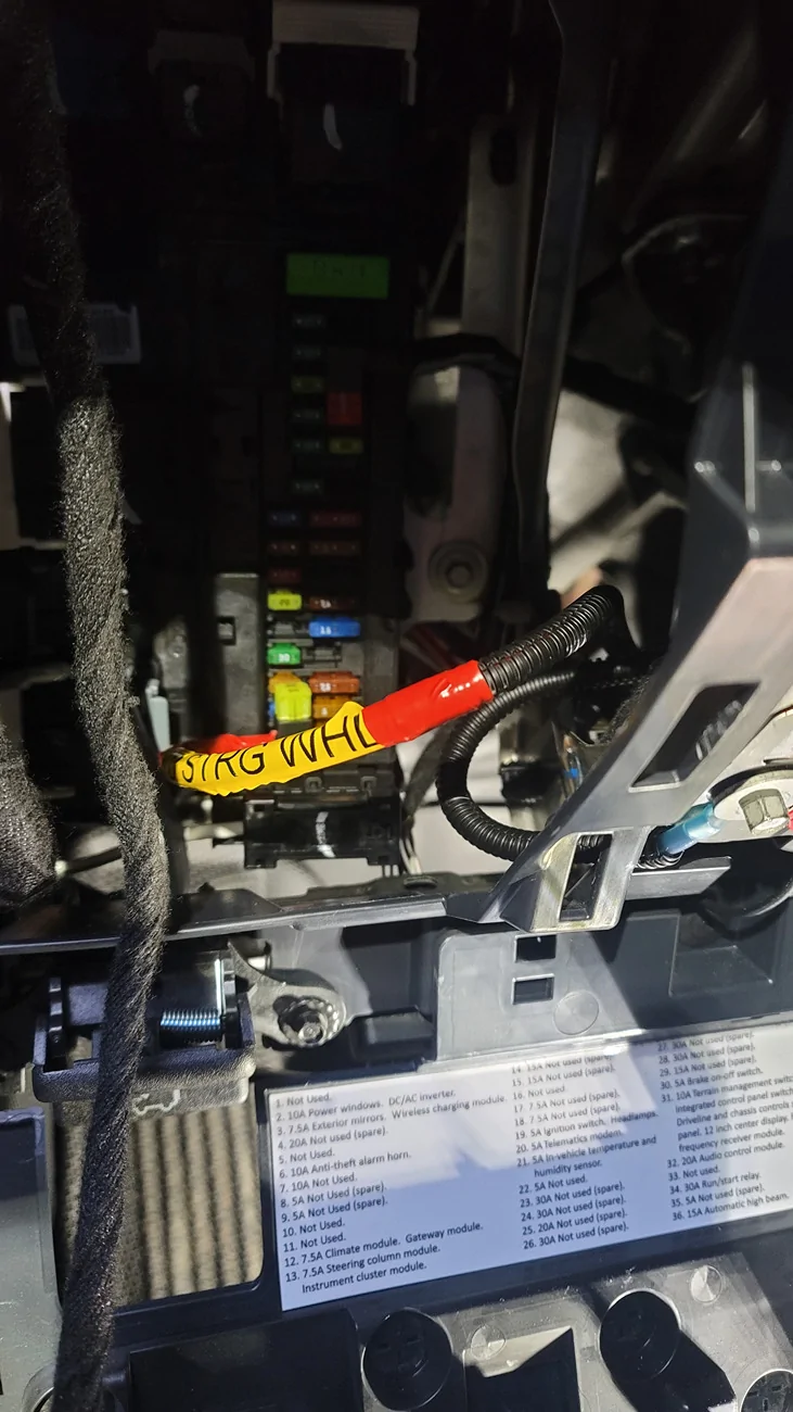 Ford Bronco Poor Persons Heated Steering Wheel 20250908_201221