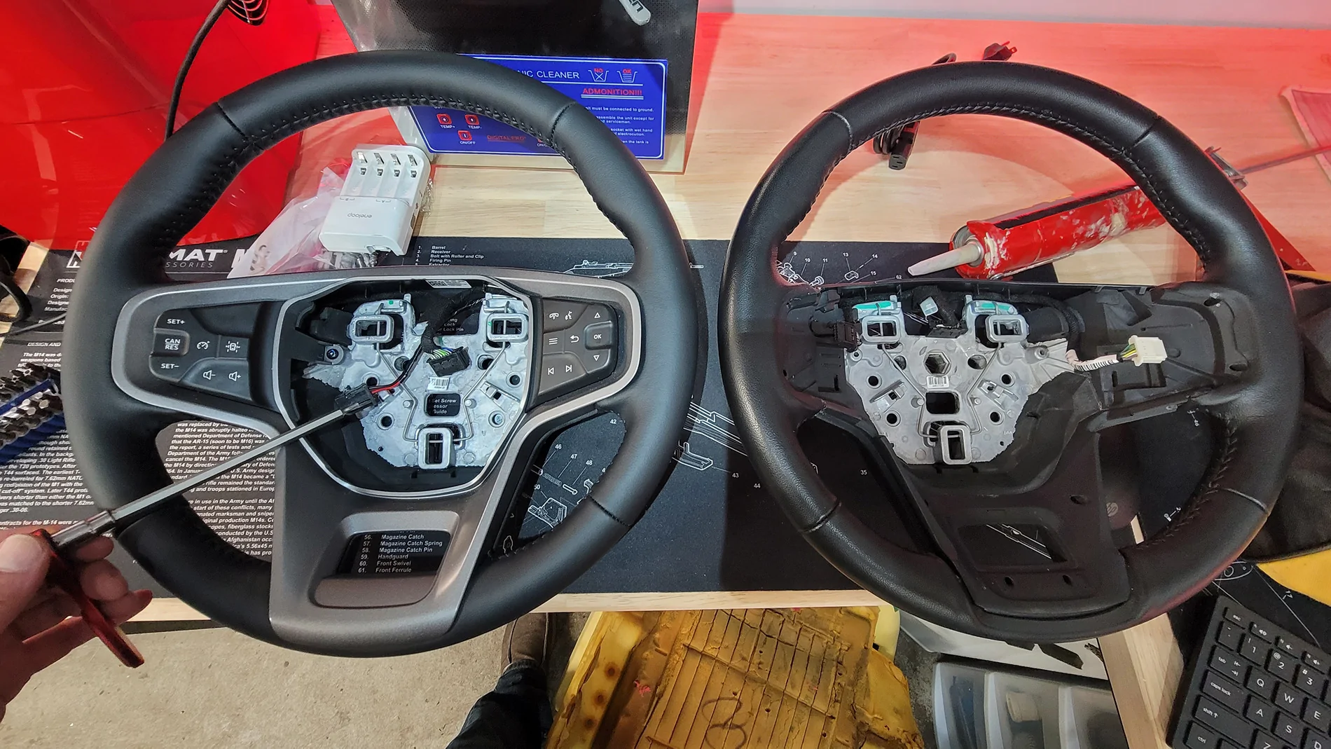 Ford Bronco Poor Persons Heated Steering Wheel 20250901_182335